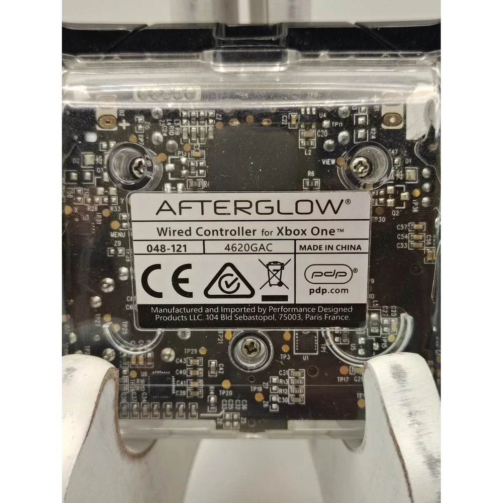 PDP Afterglow Wired Controller for Xbox One Clear 048-121 PC Compatible